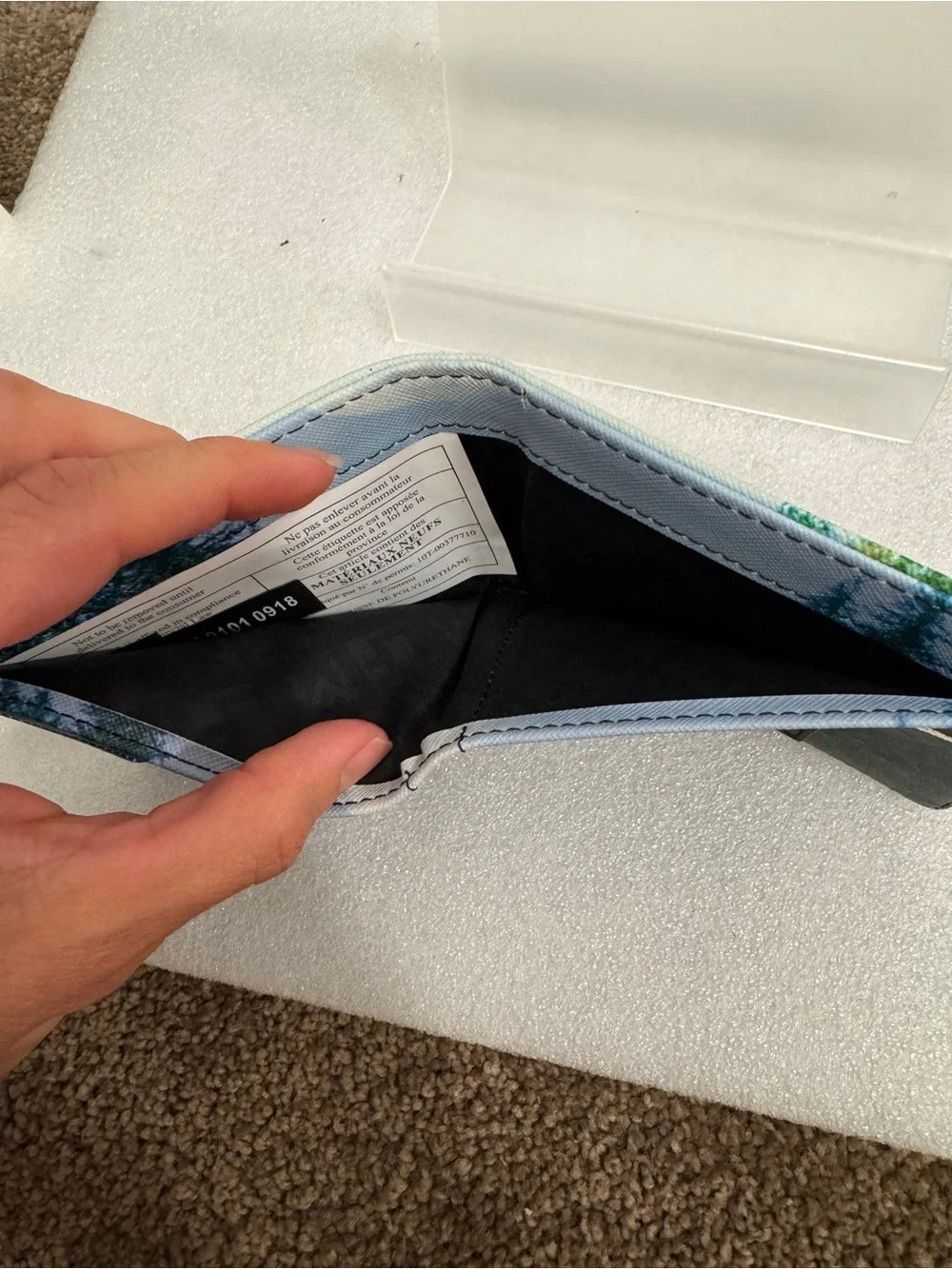 Loungefly Star Wars Endor forest starship graphic bifold wallet